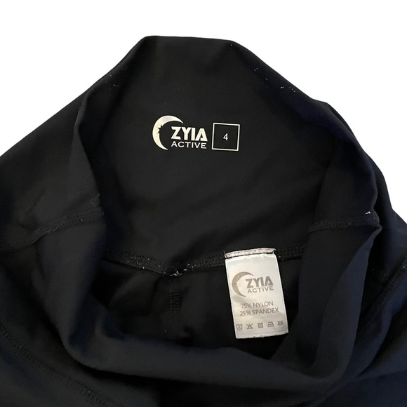 ZYIA Active Ascend Hi Rise 7/8 Leggings - Black - Picture 6 of 11